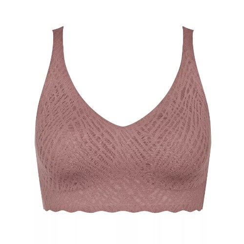 Sloggi Zero Feel Bliss brown wireless bra