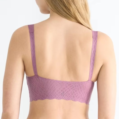 Sloggi Zero Feel Bliss violet wireless bra