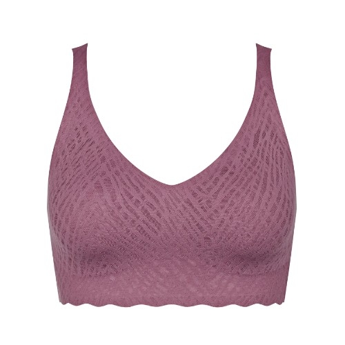 Sloggi Zero Feel Bliss violet wireless bra