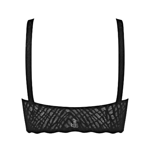 Sloggi Zero Feel Bliss black wireless bra