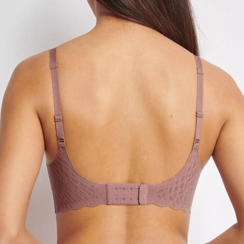 Sloggi Zero Feel Bliss brown wireless bra