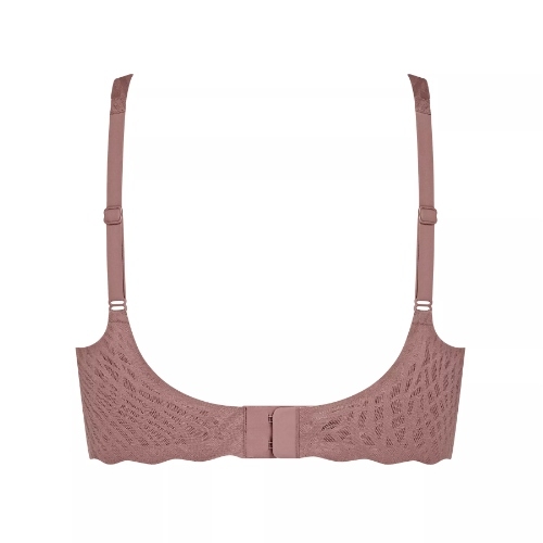 Sloggi Zero Feel Bliss brown wireless bra