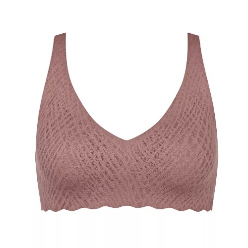 Sloggi Zero Feel Bliss brown wireless bra