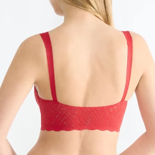 Sloggi Zero Feel Bliss red non-padded bra