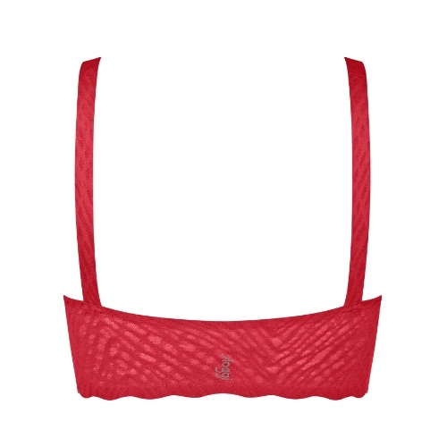 Sloggi Zero Feel Bliss red non-padded bra