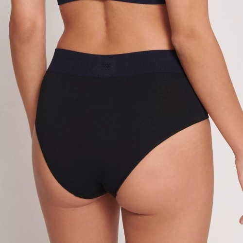 Sloggi Ever Infused black high waist brief