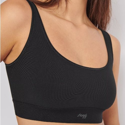 Sloggi Ever Ease black non-padded bra