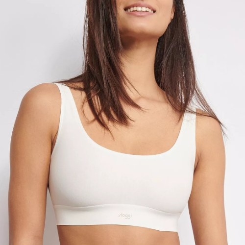Sloggi Ever Ease white non-padded bra
