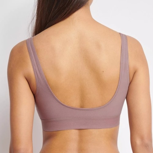 Sloggi  mauve non-padded bra