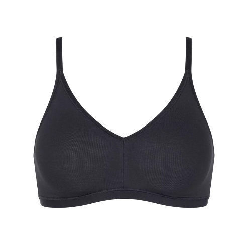Sloggi GO Daily Cotton black non-padded bra