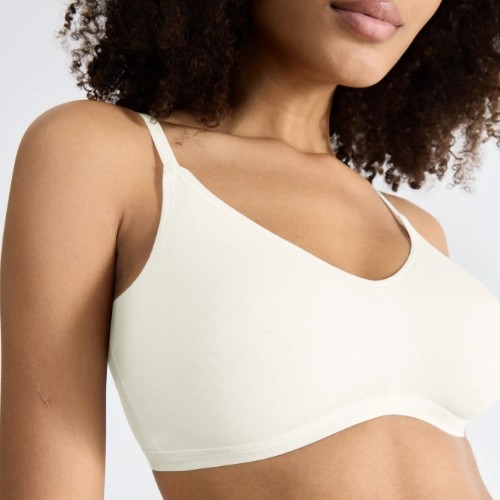 Sloggi GO Daily Cotton white non-padded bra