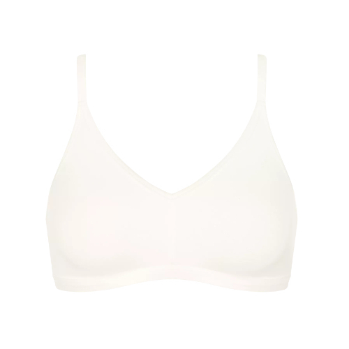 Sloggi GO Daily Cotton white non-padded bra