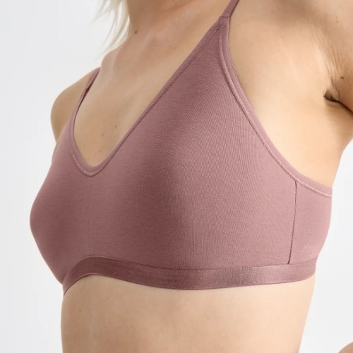 Sloggi GO Daily Cotton brown non-padded bra