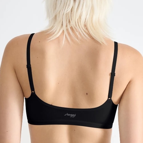 Sloggi GO Daily Cotton black non-padded bra