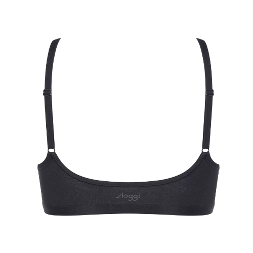 Sloggi GO Daily Cotton black non-padded bra