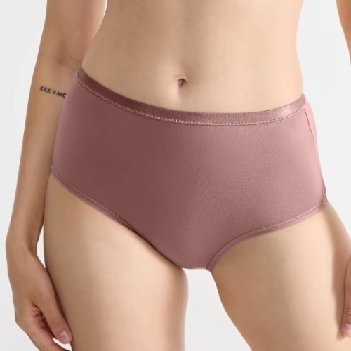 Sloggi GO Daily Cotton brown high waist brief