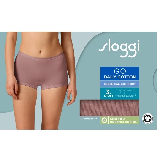 Sloggi GO Daily Cotton brown short