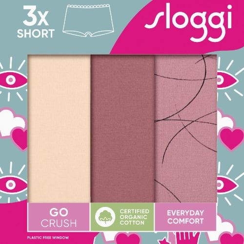 Sloggi GO Crush pink short