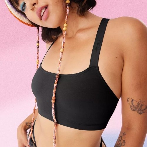 Sloggi GO Casual black non-padded bra