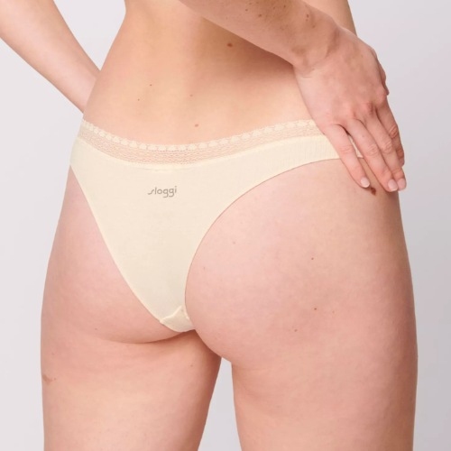 Sloggi GO Ribbed brown brazilian