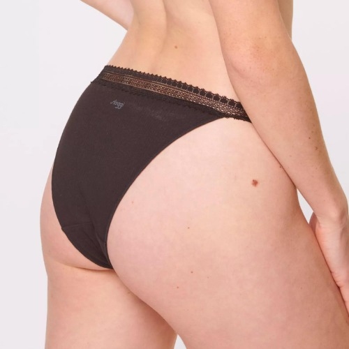 Sloggi GO Ribbed black brief