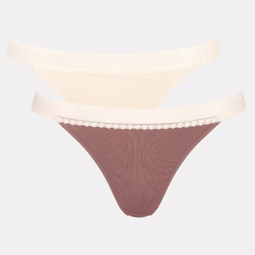 Sloggi GO Ribbed brown brief