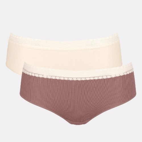 Sloggi GO Ribbed brown short