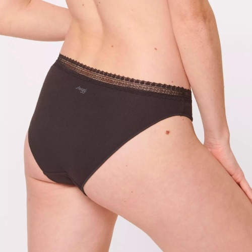 Sloggi GO Ribbed black brief