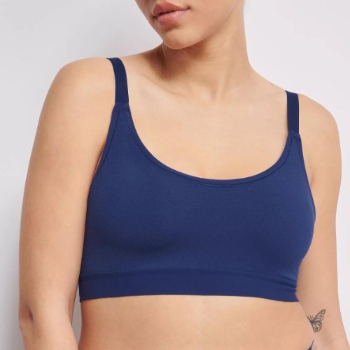 Sloggi GO Alround navy blue non-padded bra