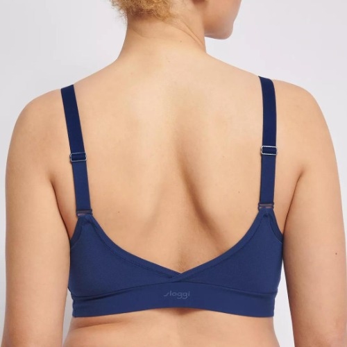 Sloggi GO Alround navy blue non-padded bra