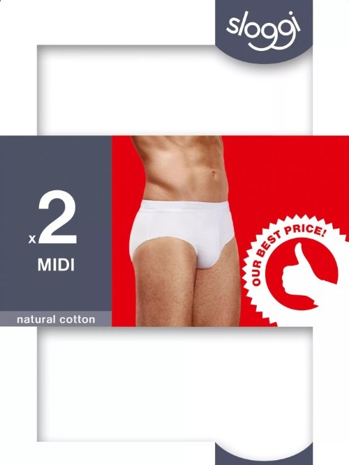 Sloggi Men 24/7 white men brief