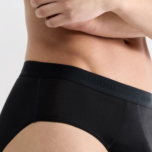 Sloggi Men 24/7 black men brief