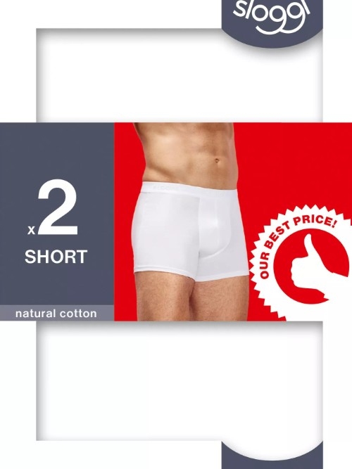 Sloggi Men 24/7 white boxer short