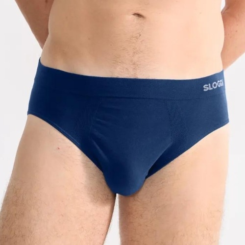 Sloggi Men GO Smooth navy blue brief