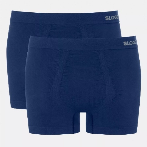 Sloggi Men GO Smooth navy blue boxer short