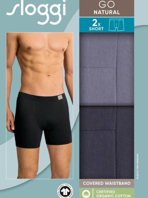 Sloggi Men GO Natural black boxer short