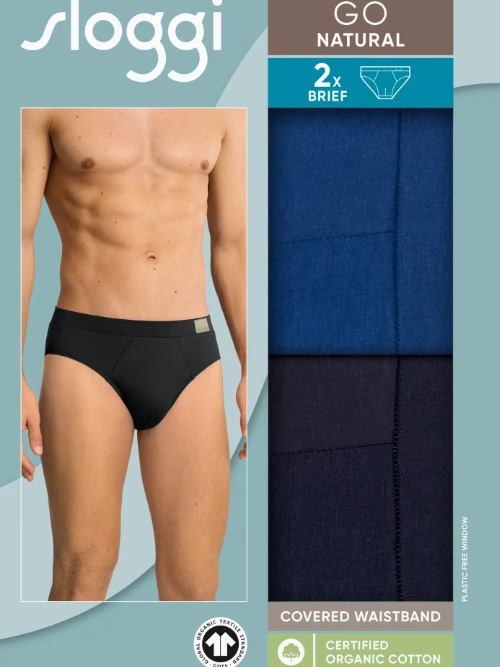 Sloggi Men GO Natural navy blue men brief