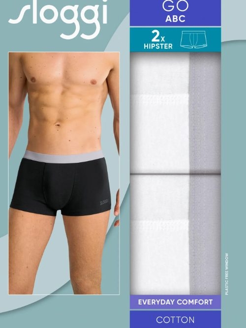Sloggi Men GO ABC white trunk