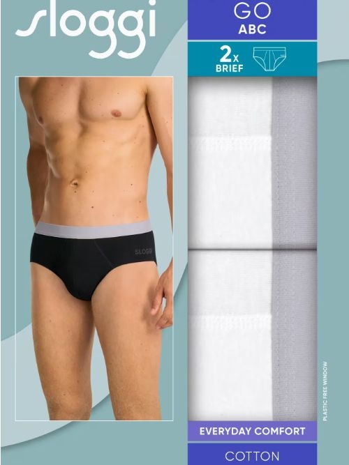 Sloggi Men GO ABC white men brief