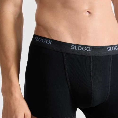 Sloggi Men Basic black boxer short