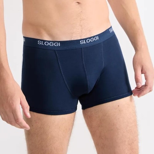 Sloggi Men Basic navy blue boxer short