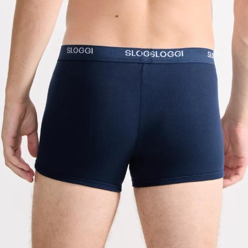 Sloggi Men Basic navy blue boxer short