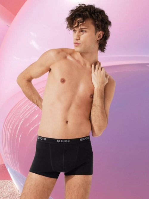 Sloggi Men Basic black boxer short