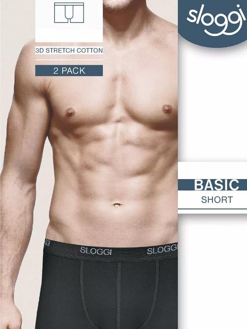 Sloggi Men Basic black boxer short