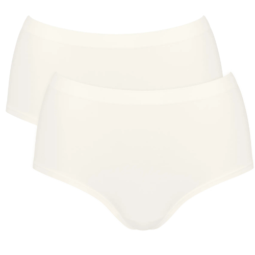 Sloggi GO Sense white high waist brief