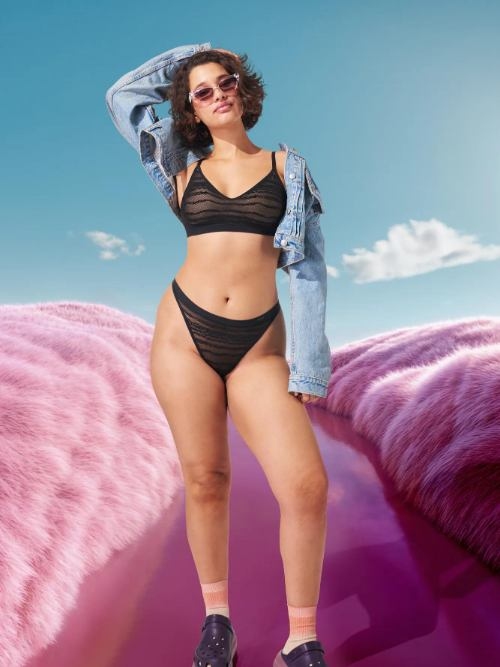 Sloggi Free Evolve black non-padded bra