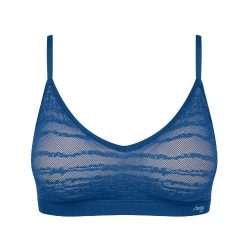 Sloggi Free Evolve blue non-padded bra