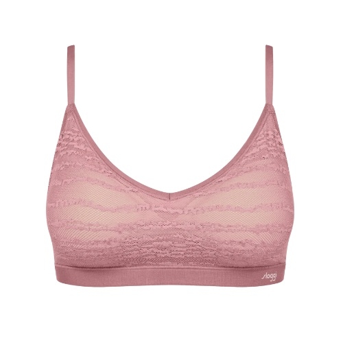 Sloggi Free Evolve pink non-padded bra