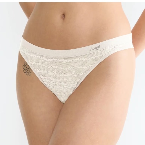 Sloggi Free Evolve white thong