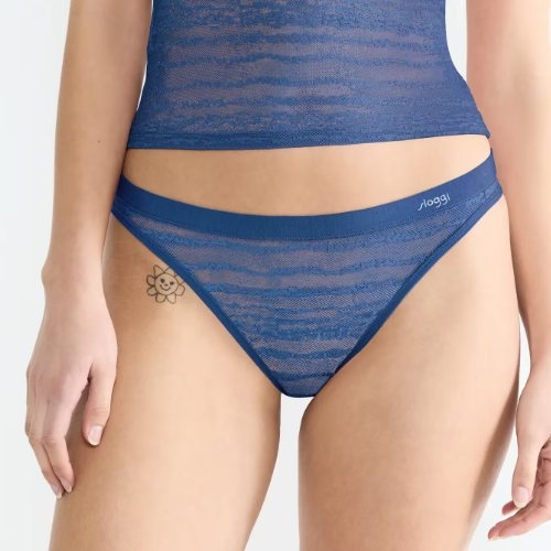 Sloggi Free Evolve blue thong